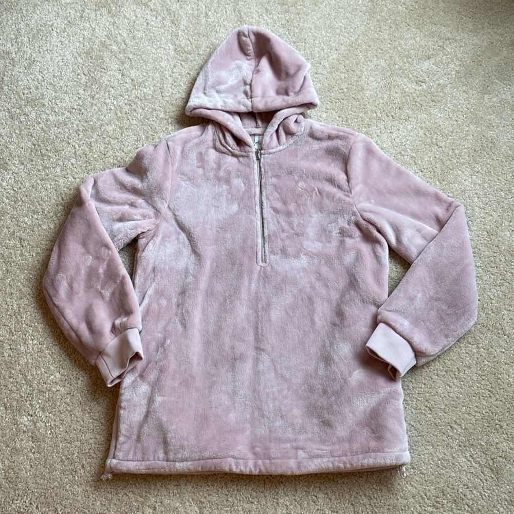 Womens Quarter zip Hoodie